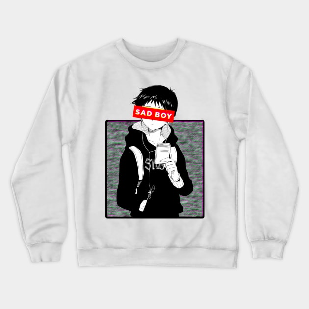 Sad boy sweatshirt sale